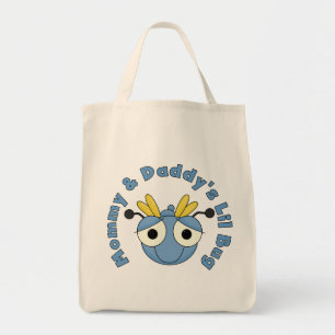 Het Insect van Lil van de mama en van de Papa Tote Bag