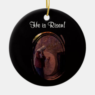 Het inspireren van Mary Magdalene bezoekt de Lege Keramisch Ornament