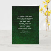 Het Inspirerend Citaat van de Vriendschap van Kaart (Gele Bloem)