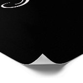 Het Inspirerend Poster van de Toekomst - Zwarte Ca (Hoek)