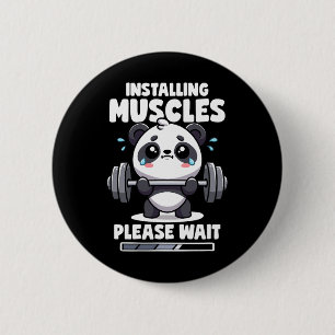 Het installeren van spieren, wacht Panda Lifting G Ronde Button 5,7 Cm
