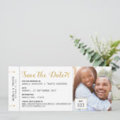 Het instappen de Foto van de Bestemming van de Pas (Staand voorkant)