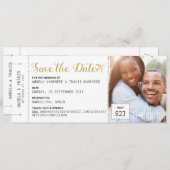 Het instappen de Foto van de Bestemming van de Pas (Voorkant / Achterkant)