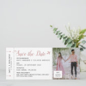 Het instappen de Foto van de Bestemming van de Pas (Staand voorkant)