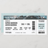 Het instappen van de  Bergen van de Pas sparen de  (Voorkant / Achterkant)