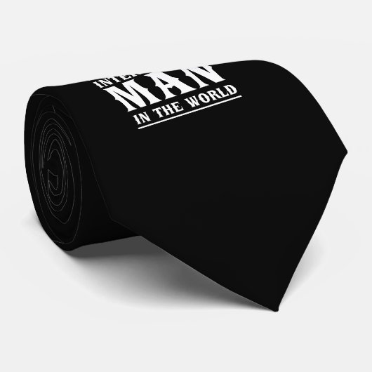 Het interessantste Man ter wereld Stropdas (Opgerold)
