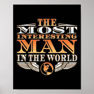 Het interessantste Man ter wereld _ T-shirt _ Fath Poster