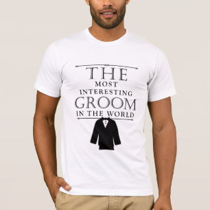 Het interessantste T-shirt van de Groom Bachelor,
