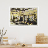 Het interieur van de Iyemitsu-tempel bij Nikko, c. Poster (Keuken)