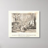 Het interieur van H.C. Redington & Company Canvas Afdruk (Voorkant)