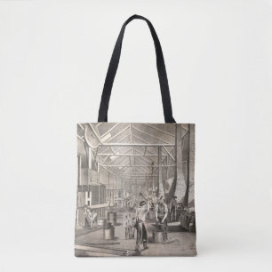 Het interieur van H.C. Redington & Company Draagtas