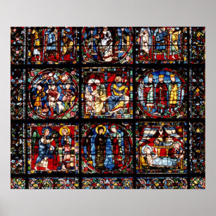 Het interieurvenster poster