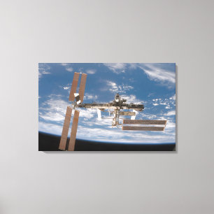 Het internationale ruimtestation 10 canvas afdruk