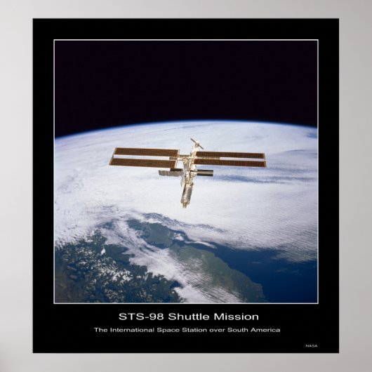 Het internationale ruimtestation poster (Voorkant)