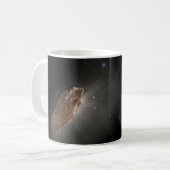 Het interstellaire object Oumuamua. Koffiemok (Voorkant links)