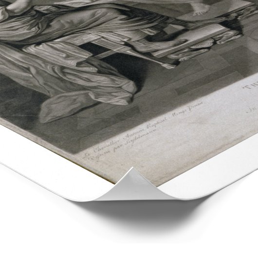 Het interview met Augustus en Cleopatra, gegraveer Poster (Hoek)