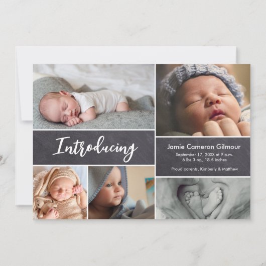 Het introduceren van de de foto's van het manuscri aankondiging (Voorkant)