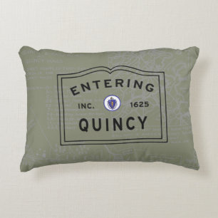 Het invoeren van Quincy MA Accent Pillow Kussen