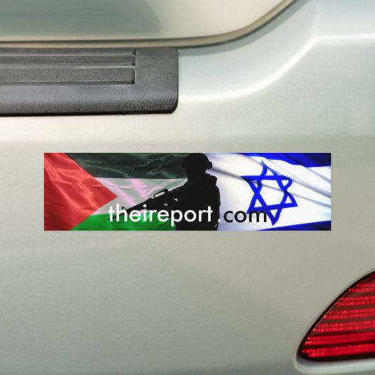 het Ireport Bumpersticker (Op auto)