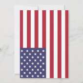 Het is 1776 American Flag Labor Day BBQ Kaart (Achterkant)