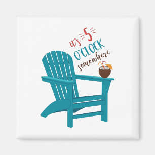 Het is 5 O'Clock Magneet