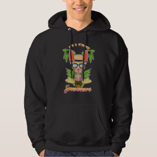 Het Is 5 Uur Overal Drinkende Sphynx Kat Hoodie