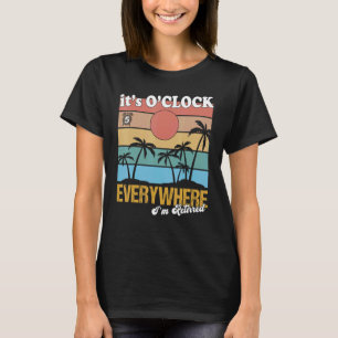 Het is 5 uur overal waar ik ben in de gevangenis. t-shirt