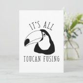 Het is Al Aanraking het Gebruiken Bedankkaart (Staand voorkant)