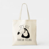 Het is Al Aanraking het Gebruiken Tote Bag (Achterkant)