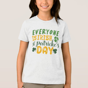 Het is allemaal Ierse St. Patrick’s Day Tri-Blend Shirt