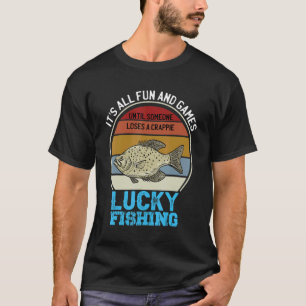 Het is allemaal leuk en games tot iemand een klap  t-shirt