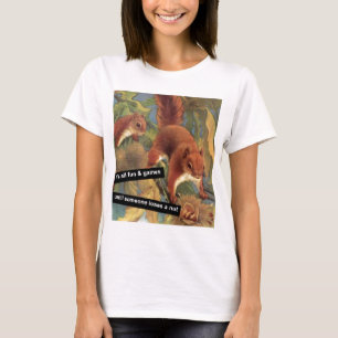 Het is allemaal leuk en games tot iemand een nut v t-shirt