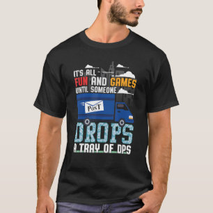 Het is allemaal leuk en games totdat iemand een la t-shirt