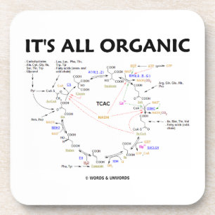 Het is allemaal organisch (Krebs Cycle) Bier Onderzetter
