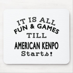Het is allemaal plezier en games tot de Amerikaans Muismat