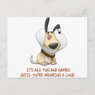 Het is allemaal plezier en games tot je een kloon  briefkaart