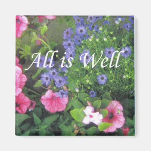 het is allemaal wel een mooie bloemen magneet