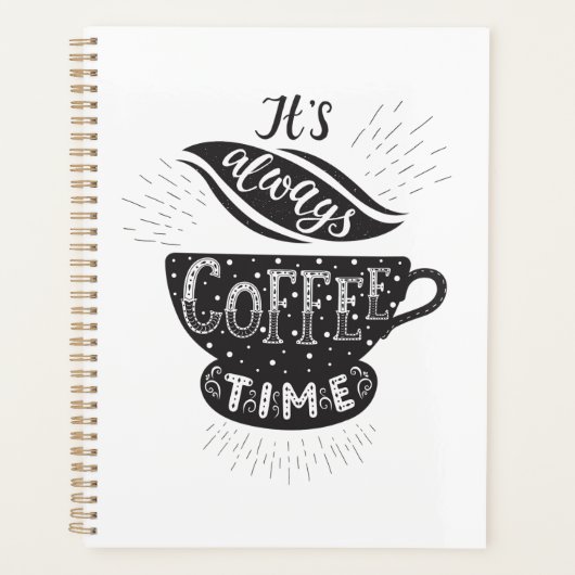 Het Is Altijd Koffietijd Planner (Voorkant)