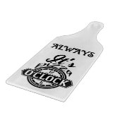 Het is altijd pizza om de uur snijplank (Hoek)