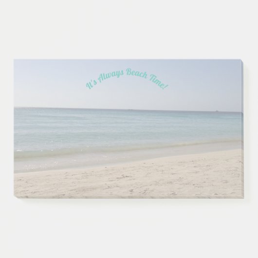 Het is altijd strand tijd! post-it® notes (Voorkant)