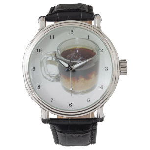 Het is altijd tijd voor Coffee Wrist Watch Horloge