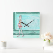 Het is altijd tijd voor mode vierkante klok (Huis)