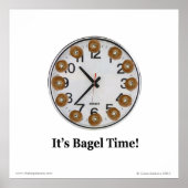 Het is Bagel Time. Poster (Voorkant)