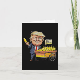 Het is Bananen (op schaal) Grappige Trump Bananen Kaart