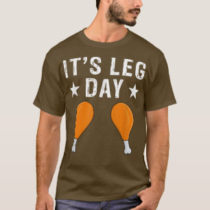 Het is Beendedag Funny Gym Workout Comedy Bodybuil T-shirt