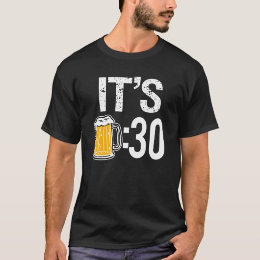 Het is Beer 30 grappige mannen shirt (Voorkant)