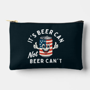 Het is Beer Can Not Beer Can't Funny Party Drink Etui