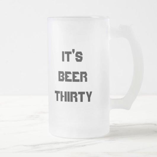 HET IS BEER DERTIG MATGLAS BIERPUL (Rechts)