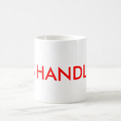 Het is Behandelde Mok (Center)