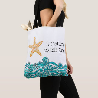 Het is belangrijk voor deze ene Starfish Tote Bag